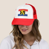 Benelux-Flagge (rot) Truckerkappe (Beispiel)