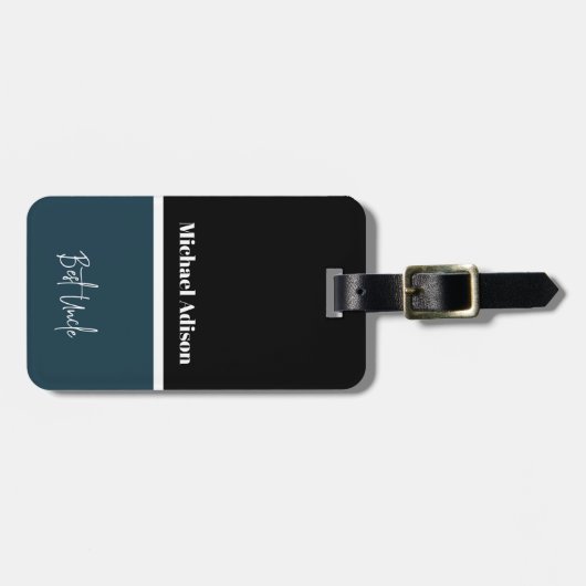 Benennen Sie benutzerdefinierte Skript besondere e Gepäckanhänger (Vorderseite horizontal)