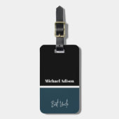 Benennen Sie benutzerdefinierte Skript besondere e Gepäckanhänger (Vorderseite vertikal)