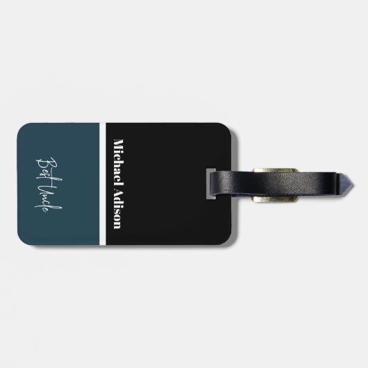 Benennen Sie benutzerdefinierte Skript besondere e Gepäckanhänger (Rückseite horizontal)