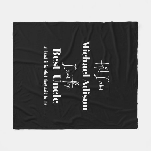 Benennen Sie benutzerdefinierte Skripte Sondergenu Fleecedecke (Vorderseite (Horizontal))