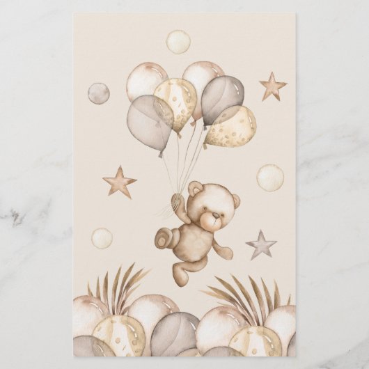 Benennen Sie das Baby Dusche Spiel (Rückseite)