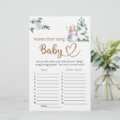 Benennen Sie das Baby Dusche Spiel (Stehend Vorderseite)