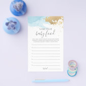 Benennen Sie das Baby Food Baby Shooting Game Flyer (Einzeln)