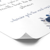 Benennen Sie das Gewürz-Brautparty-Poster Poster (Ecke)