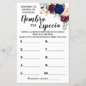 Benennen Sie das Spice Brautparty englisch spanisc (Rückseite)