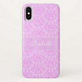 Benennen Sie den benutzerdefinierten Fall Damask l Case-Mate iPhone Hülle (Rückseite)