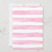 Benennen Sie die Baby Tune Baby Shower Teddy Bear Einladung (Rückseite)