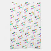 Benennen Sie Ihr Logo oder Foto Firma Küchentücher (Vertikal)