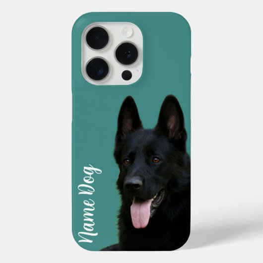Benennen Sie Ihren deutschen Schäferhund in den Te Case-Mate iPhone Hülle (Rückseite)