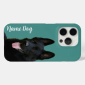 Benennen Sie Ihren deutschen Schäferhund in den Te Case-Mate iPhone Hülle (Rückseite (Horizontal))