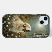 Benennen Sie Ihren Golden Retriever Hund in der Te Case-Mate iPhone Hülle (Rückseite (Horizontal))