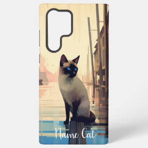 Benennen Sie Ihren Katzen-Hund auf dem Handy um Samsung Galaxy Hülle