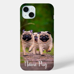 Benennen Sie Ihren Mops Dog Hund auf dem Handy um Case-Mate iPhone Hülle
