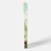 Benennen Sie Ihren Mops Dog Hund in den Telefonzel Case-Mate iPhone Hülle (Rückseite / Links)