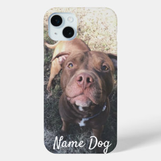 Benennen Sie Ihren Pitbull Hund in den Telefonzell Case-Mate iPhone Hülle