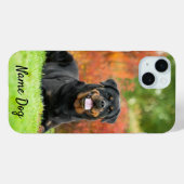 Benennen Sie Ihren Rottweiler-Hund in den Telefonz Case-Mate iPhone Hülle (Rückseite (Horizontal))