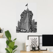 Benennung der BB-39: USS Arizona Poster (Heimbüro)