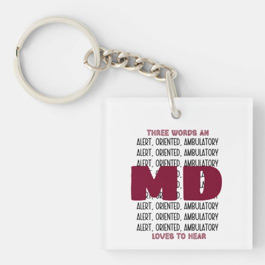 Benennung der Mauermast CNA/LPN/EMT/PA/RN/RT/NP Schlüsselanhänger (Vorderseite)