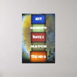 Benennung und Unterschrift von Kunst Leinwanddruck