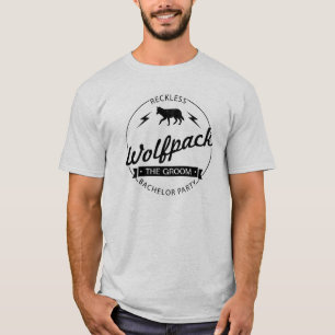 Benennungen von Trauzeugen der geklügelten Wolfpac T-Shirt
