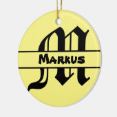 Benennungsschreiben anpassen keramik ornament (Links)