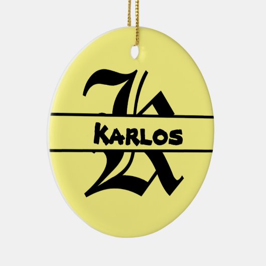 Benennungsschreiben anpassen keramik ornament (Rechts)