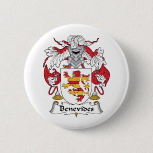 Benevides Familienwappen Button