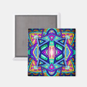 Benevolent Abundance Art Magnet (Vorderseite/Rückseite)