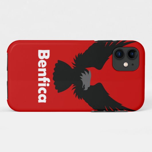 Benfica Case-Mate iPhone Hülle (Rückseite (Horizontal))