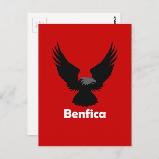 Benfica Postkarte (Vorne/Hinten)