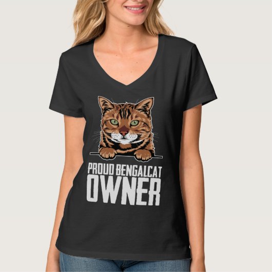 Bengal cat  Bengal  Bengal kitten T-Shirt (Vorderseite)