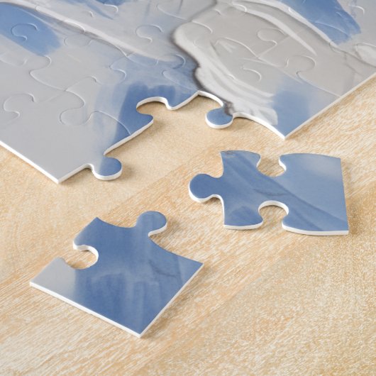 Bengal Cat Christmas Red Truck Holiday Puzzle (Seite)