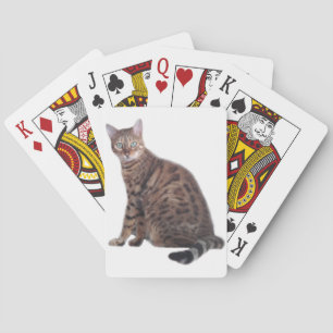 Bengal Cat Playing Cards Spielkarten