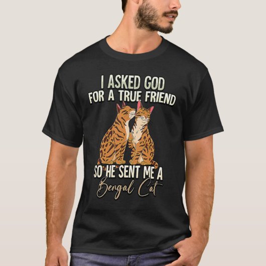 Bengal-Katze  10 T-Shirt (Vorderseite)