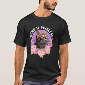 Bengal-Katze Frauen BENGAL PRINZESSIN Vintage Katz T-Shirt