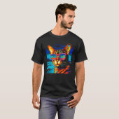 Bengal-Katze Sommer T-Shirt (Vorne ganz)