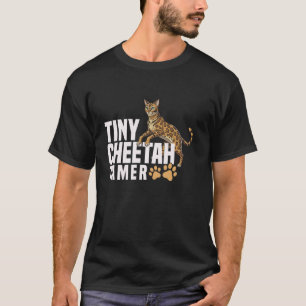 Bengal-Katze Winziger Gepard-Tamer Kitten-Besitzer T-Shirt