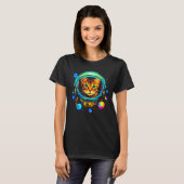 Bengal-Katzen-Astronaut T-Shirt (Vorne ganz)