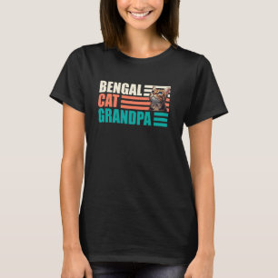 Bengal-Katzen BENGAL-KATZE OPA Vintage Bengal-Katz T-Shirt
