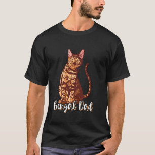 Bengal-Katzen BENGAL-VATI Cat Daddy Bengal-Katzen- T-Shirt