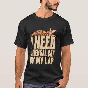 Bengal-Katzen Katzenliebhaber Katze Bengal auf mei T-Shirt