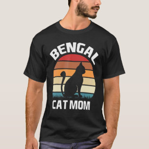 Bengal-Katzen-Mama Bengal-Katzen-Kostüm Bengal-Kat T-Shirt