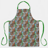 Bengal Tiger All-Over Print Apron Schürze (Vorderseite)