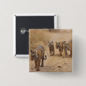 Bengal-Tiger Button (Vorne & Hinten)