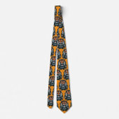 Bengal Tiger Gamer Neck Tie Krawatte (Rückseite)