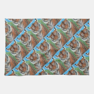 Bengal-Tiger-Muster-Küchentücher Geschirrtuch