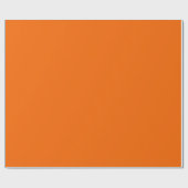 Bengal Tiger Orange Farbausbruch Geschenkpapier (Flach)