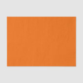 Bengal Tiger Orange Farbausbruch Seidenpapier (Vorderseite)