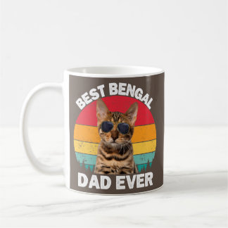 Bengal-Vater Vintage-Bengal-Katzenliebhaber-Besitz Kaffeetasse